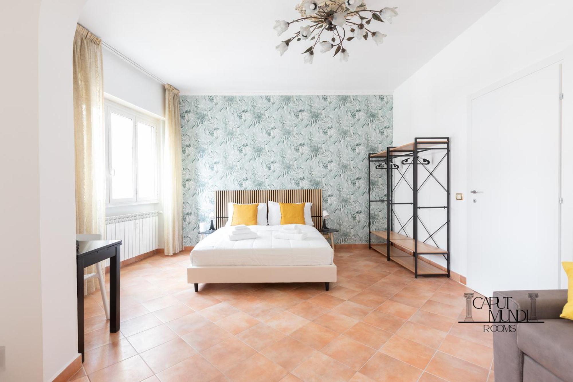 Caput Mundi Rooms - 100Mt To Metro A, Terrace, A-C, 15 Min To Center 로마 외부 사진