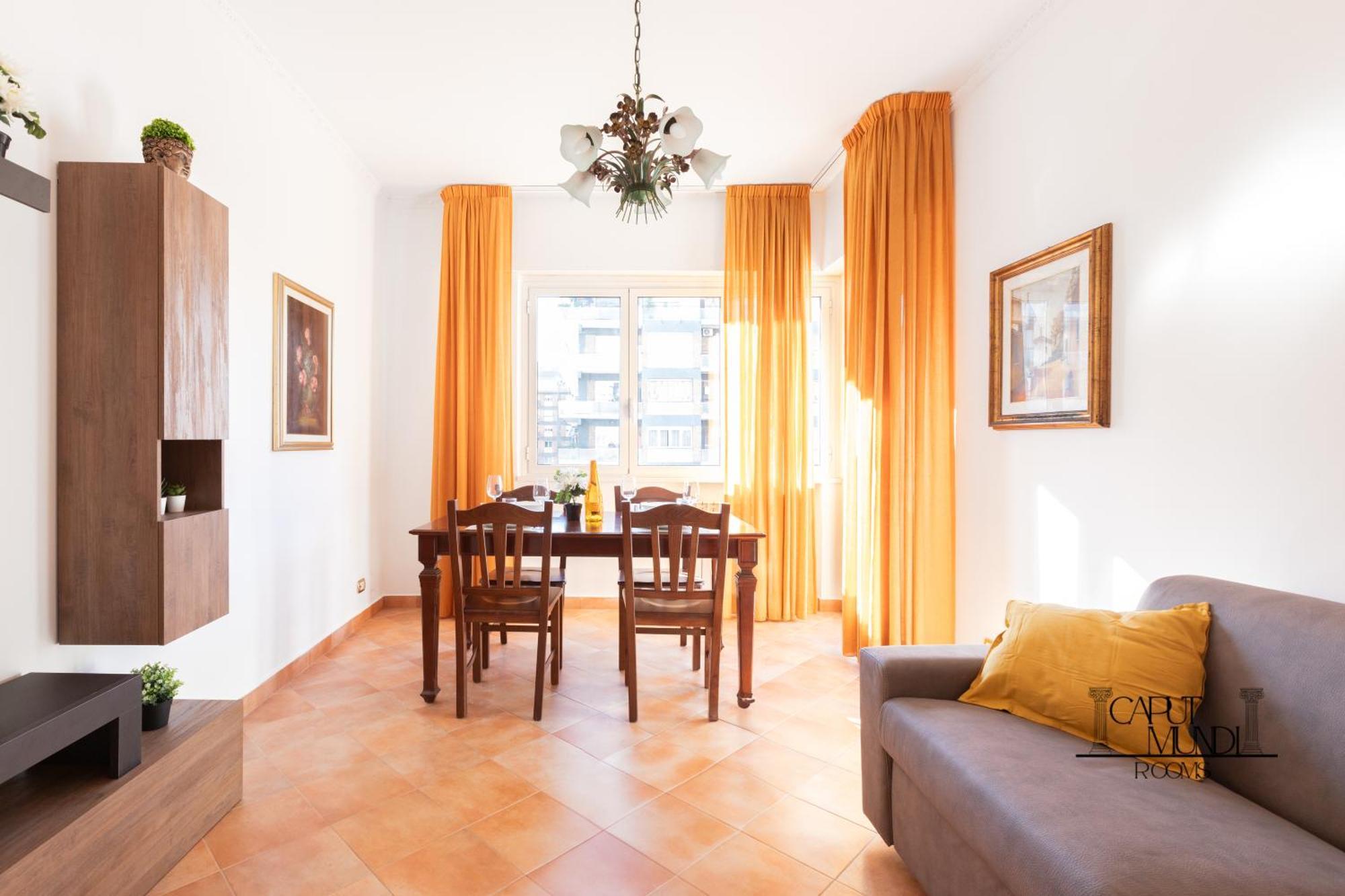 Caput Mundi Rooms - 100Mt To Metro A, Terrace, A-C, 15 Min To Center 로마 외부 사진