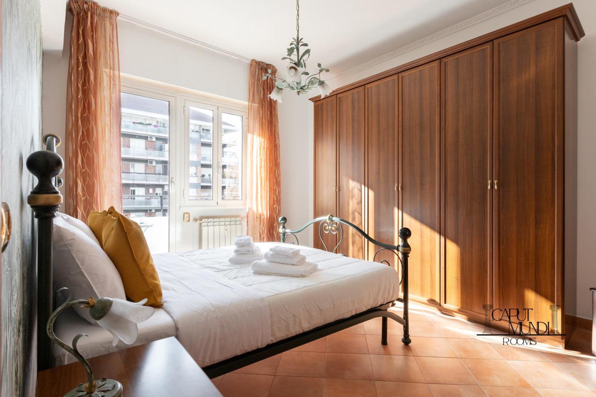Caput Mundi Rooms - 100Mt To Metro A, Terrace, A-C, 15 Min To Center 로마 외부 사진