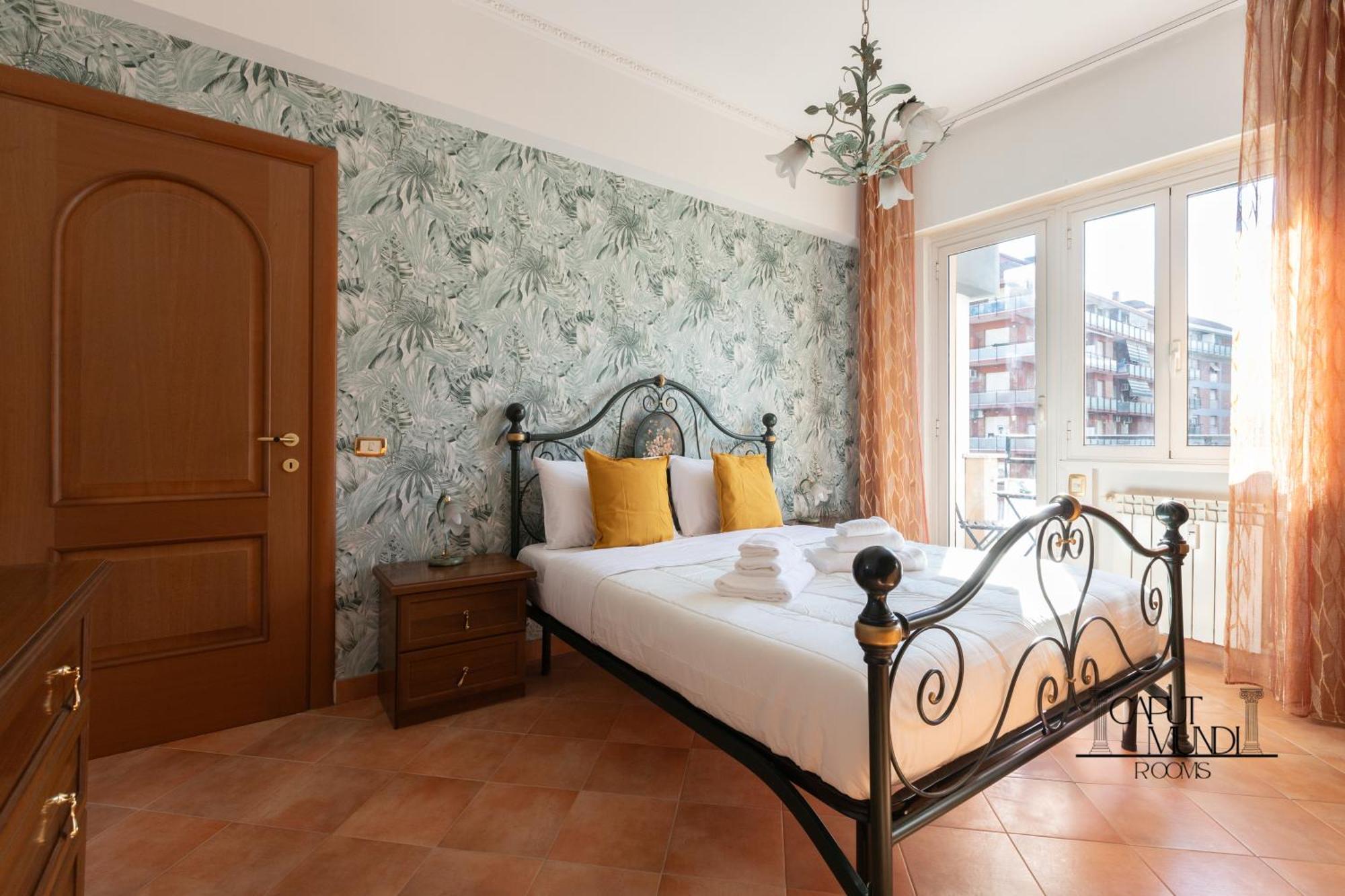 Caput Mundi Rooms - 100Mt To Metro A, Terrace, A-C, 15 Min To Center 로마 외부 사진