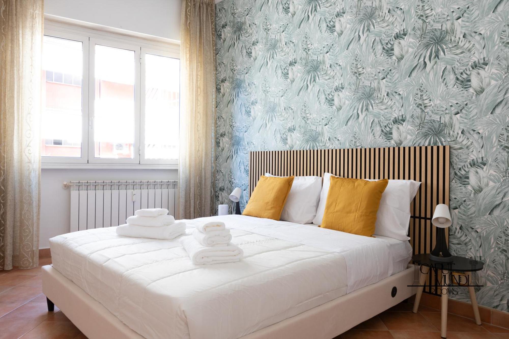 Caput Mundi Rooms - 100Mt To Metro A, Terrace, A-C, 15 Min To Center 로마 외부 사진