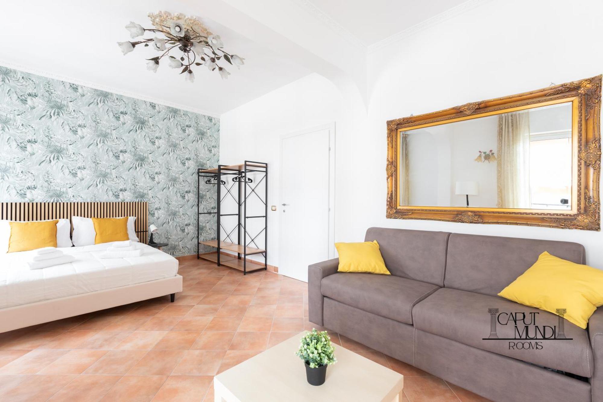Caput Mundi Rooms - 100Mt To Metro A, Terrace, A-C, 15 Min To Center 로마 외부 사진