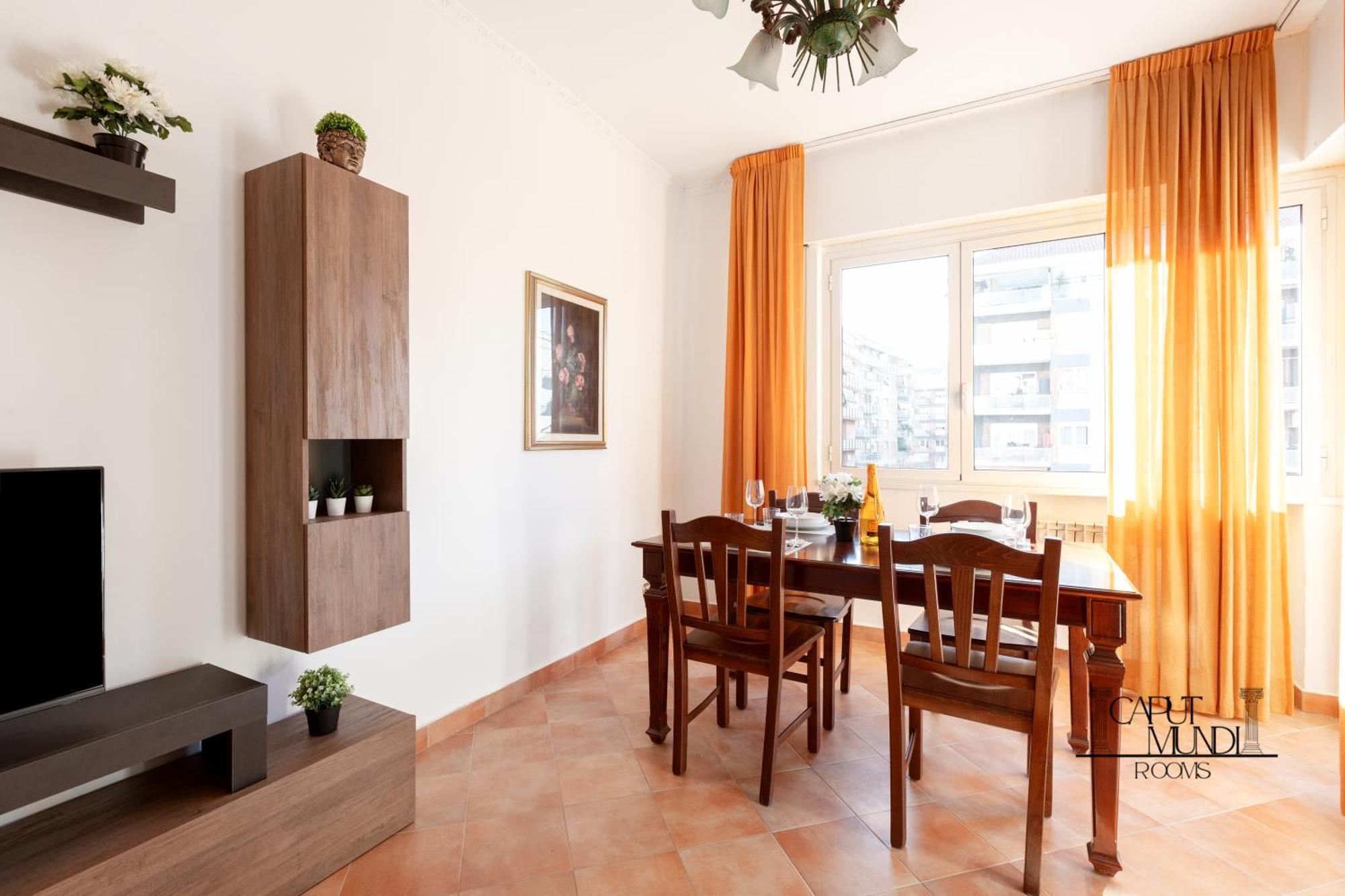 Caput Mundi Rooms - 100Mt To Metro A, Terrace, A-C, 15 Min To Center 로마 외부 사진