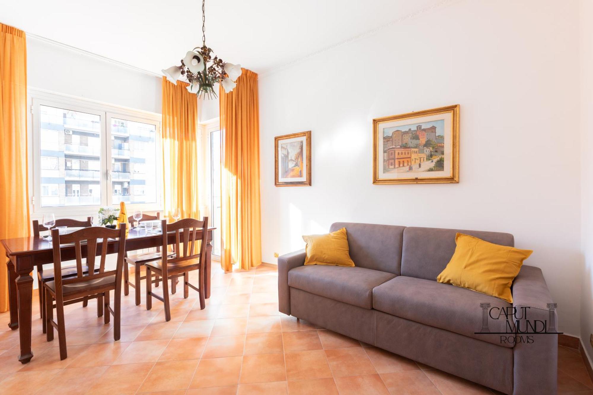 Caput Mundi Rooms - 100Mt To Metro A, Terrace, A-C, 15 Min To Center 로마 외부 사진