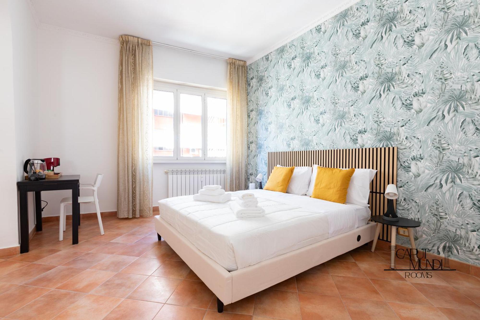 Caput Mundi Rooms - 100Mt To Metro A, Terrace, A-C, 15 Min To Center 로마 외부 사진